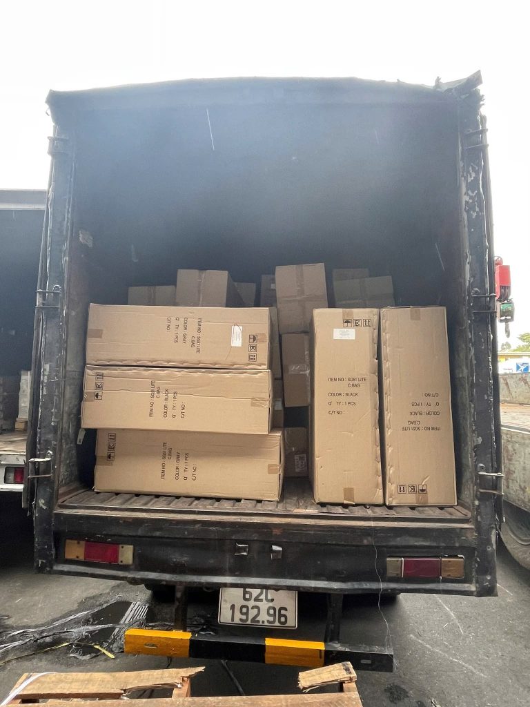 WHITE LOTUS LOGISTICS COMPANY LIMITED HOÀN THÀNH THÀNH CÔNG LÔ HÀNG NHẬP KHẨU TÚI GOLF BẰNG DA TỔNG HỢPMAJESTY TỪ CHINA