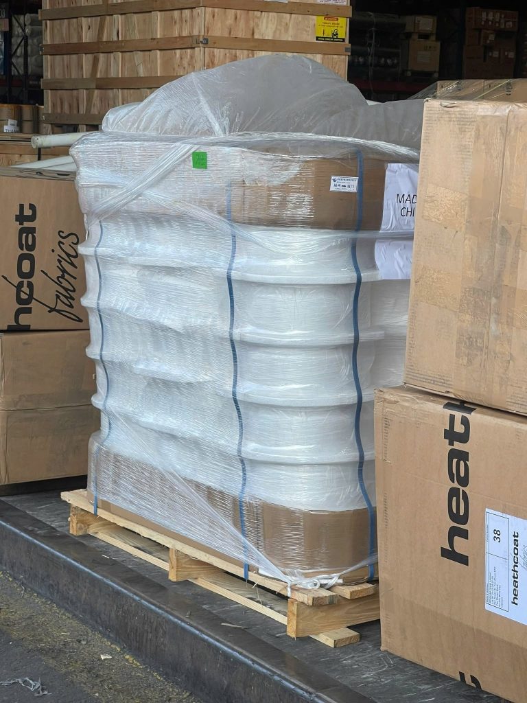 WHITE LOTUS LOGISTICS COMPANY LIMITED HOÀN THÀNH THÀNH CÔNG LÔ HÀNG NHẬP KHẨU SỢI VẢI TỪ CHINA