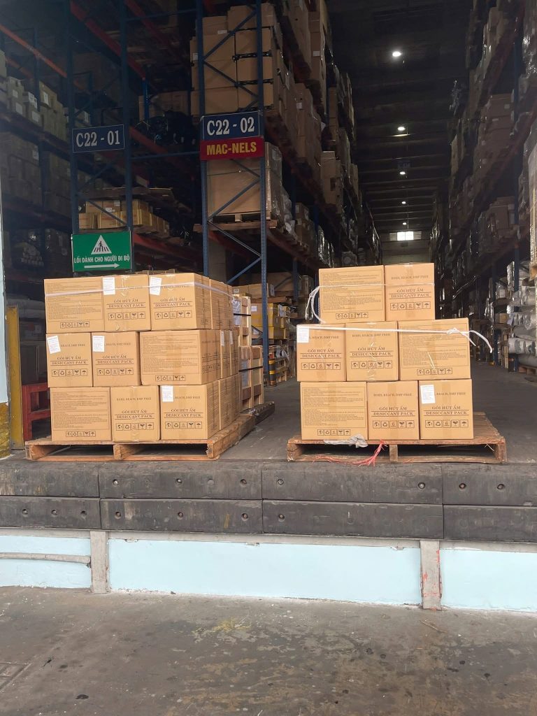 WHITE LOTUS LOGISTICS COMPANY LIMITED HOÀN THÀNH THÀNH CÔNG LÔ HÀNG XUẤT KHẨU GÓI HÚT ẨM ĐI INDONEXIA